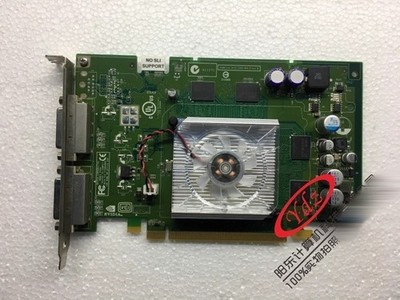 1Pcs Used FX550 QuadroFX 550128M 128-bit DDR3 PCI-E 0XG859 #fv