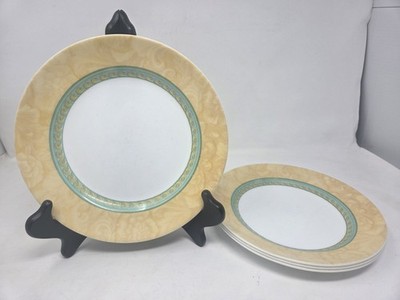 4 Corelle Damascus 8 1/2'' Salad Plates