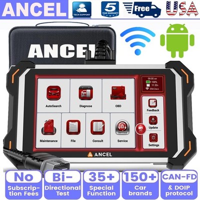 ANCEL DS600 Elite All System Bidirectional Diagnostic Scanner ECU Coding IMMO