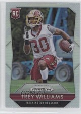 2015 Panini Prizm Rookies Silver Prizm Trey Williams #296 4k8