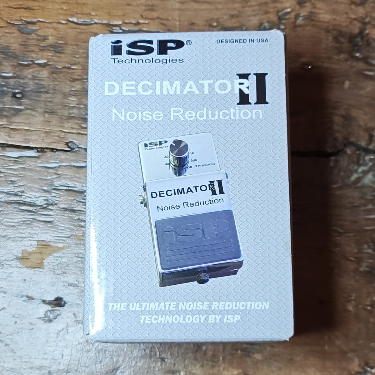 ISP Decimator II Noise Gate Pedal Analog Electric Guitar Bass