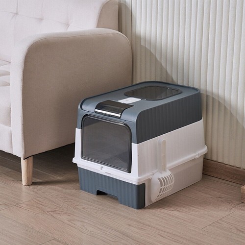 Drawer Style Cat Toilet Oversized Cat Potty Tray Cat Supplies for Pet Cleaning - Picture 8 of 10
