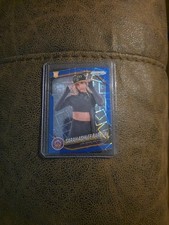 2025 WNBA PRIZM SARAH ASHLEE BARKER BLUE VELOCITY SP RC NO. 142 VARIATION