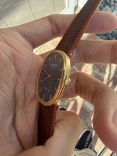 Patek Philippe Golden Ellipse 3848J 18k Yellow Gold Blue Dial Manual Unisex 27mm 3