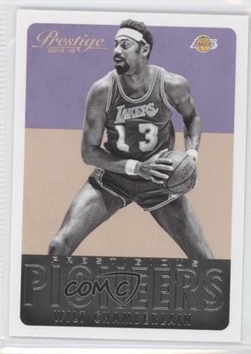 2014-15 Panini Prestige Prestigious Pioneers Wilt Chamberlain #8 HOF d1m
