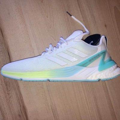 adidas Herren Response Super Laufschuh Weiß/Türkis Mesh Running Laufschuhe EU 44