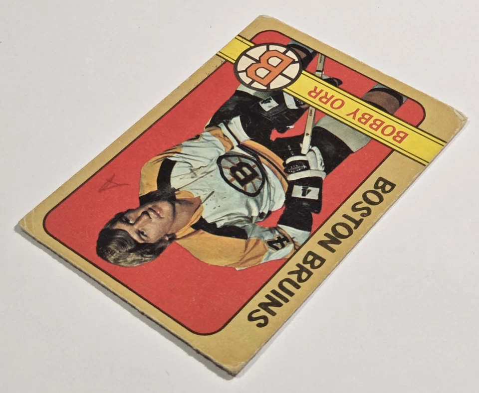 1972-73 BOBBY ORR #129 OPC KEY Boston Bruins HALL OF FAME Legend NHL Hockey POOR - Image 3 of 4