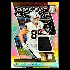 2024 Totally Certified Fabric of the Game Rookies Brock Bowers FGR-BRB /149 (RC)