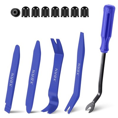 Auto Trim Removal Tool Kit 13 Pcs Car Panel Pry Set NonMarring Interior Exterio