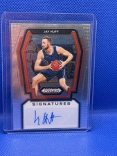 Jay Huff 2024 Panini Prizm Draft Picks #S-HUF Signatures Auto Virginia Cavaliers