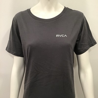 RVCA Women s T-Shirt Gray SZ Extra XL NWT Artist Network Program 100% Cotton