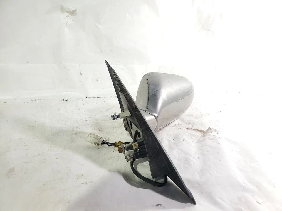 Espejo retrovisor lateral izquierdo plateado Nissan 300ZX 1991 1994 OEM revestimiento transparente pelado  Foto 3 de 4