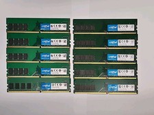 Crucial 40 GB (10x4GB) DDR4 2400 UDIMM RAM