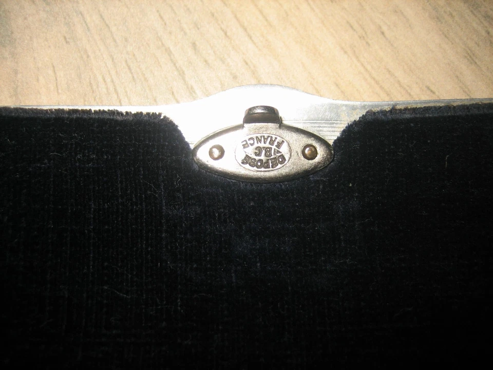 Lunette Ancienne Binocle Lorgnon pince Nez & son Etui - Photo 3/4