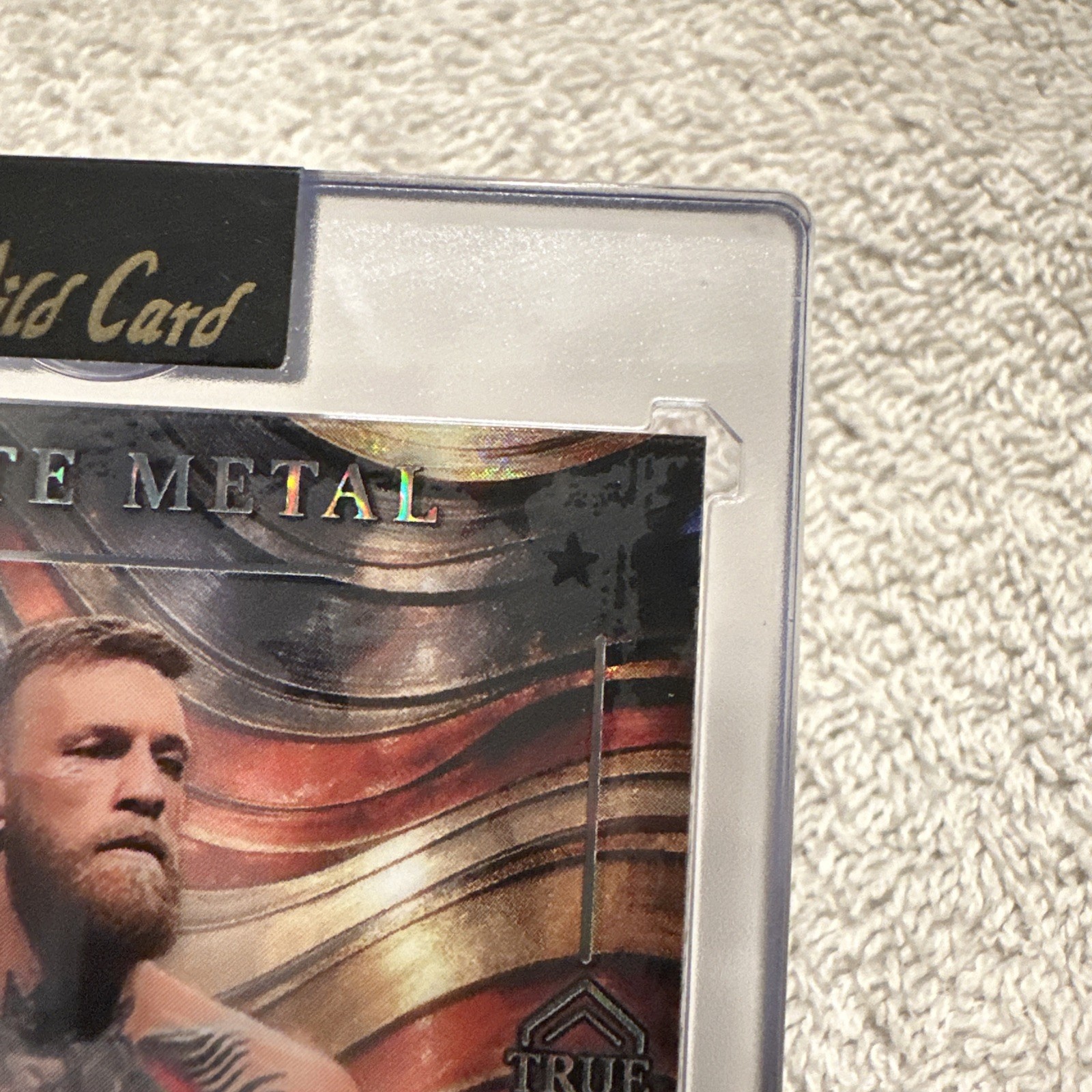 2026 Wild Card Matte Metal America 250 True 1 Of 1 Connor McGregor view 3