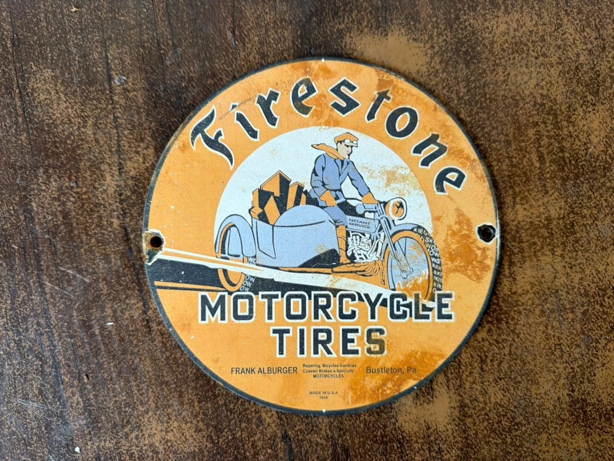 Firestone Sign In Collectible Gas & Oil Advertising Signs for sale