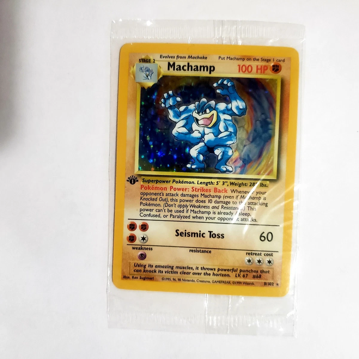 Pokémon TCG Rare Shadowless Individual Collectible Card Game Cards