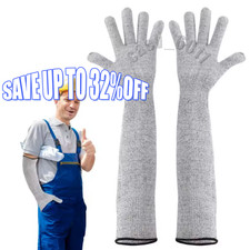 Long Gardening Gloves Scratch Proof Gloves Protect Hands & Arms Gloves 45CM UK
