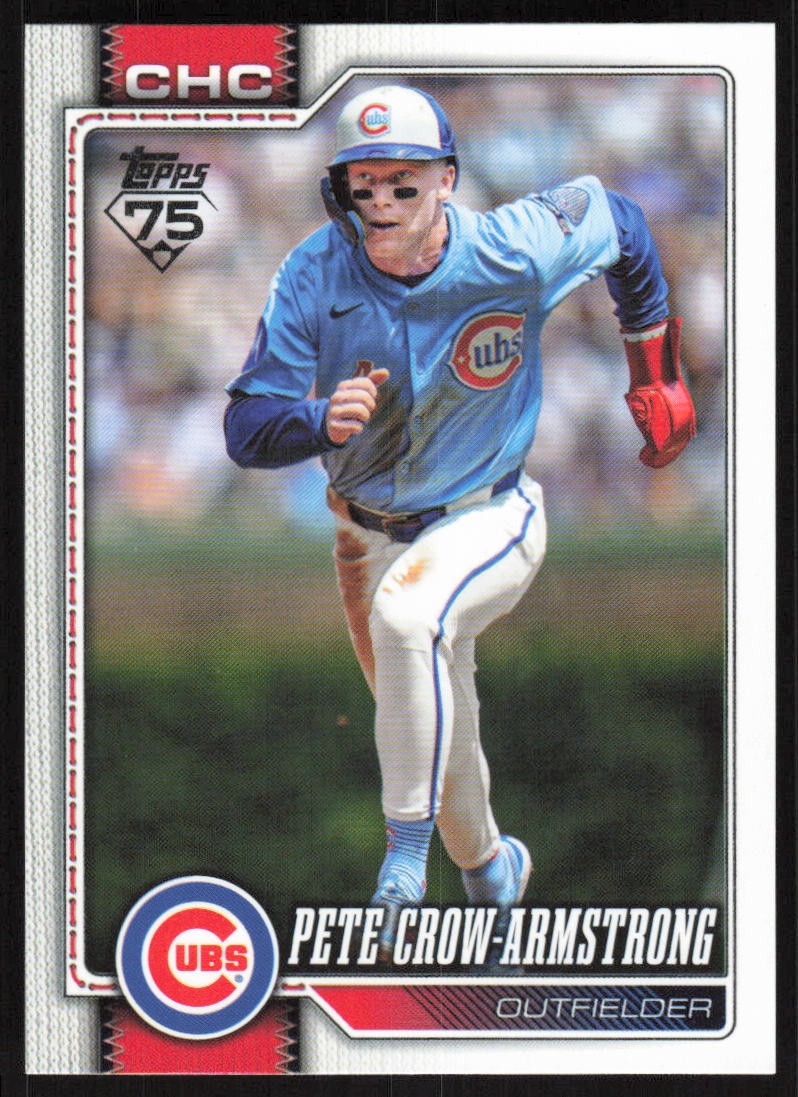 2026 Topps Super Box Companion Variation #196 Pete Crow-Armstrong Chicago Cubs