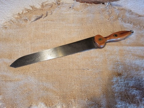 Antiguo cuchillo de sierra H. & C. Disston pan guerra civil sierra de amputación - Imagen 11 de 18