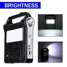 Portable Power Station Solar Generator Panel Power Bank Outlet Camping Emergency