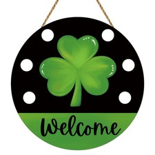 St Patricks Day Decorations 12 inches x 12 inches, Green