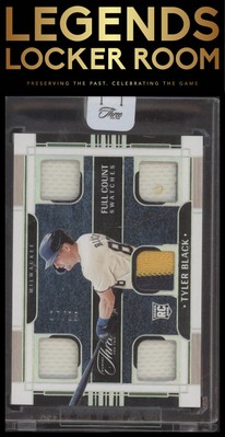 2024 Three And Two Baseball Tyler Black Rookie Full Count Swatches /25
