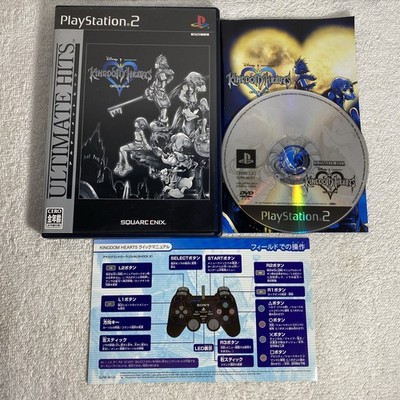 SONY PS2 Kingdom Hearts 1 With Manual NTSC-J Japan Import Region Locked