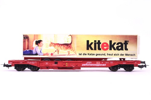 Roco 47017 Taschenwagen kitekat 31 80 451 2 110-6 Güterwagen DB DC Spur H0 | Zustand: Gebraucht