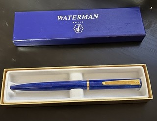 Waterman Blue Ballpoint Pen