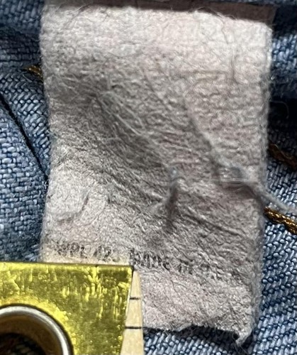 Vintage Levi's Denim Jacket Mens Blue Trucker Made In USA Type 3 WPL423 Read 70s by Levi's, $59.99 - Photo 3