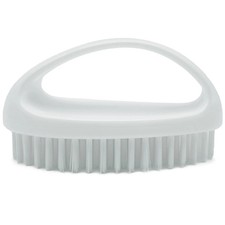 Hand and Nail Brush for Cleaning Fingernails Fingers Nylon Firm Stiff Bristles H