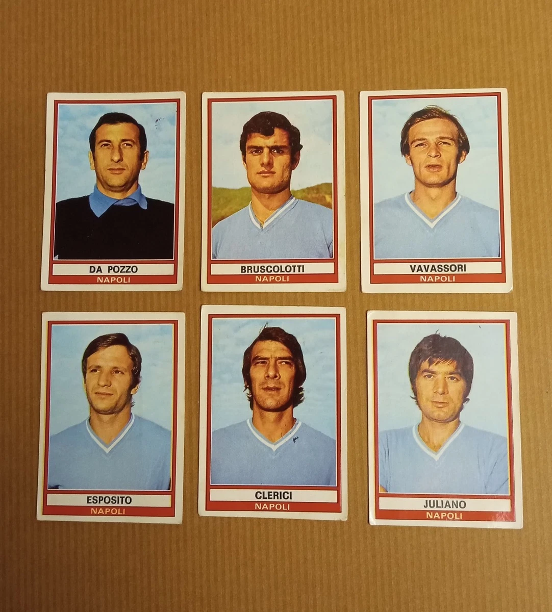 FIGURINE CALCIATORI PANINI Napoli 1980-81 - Scegli dal menù a tendina EUR 1,99 - FR