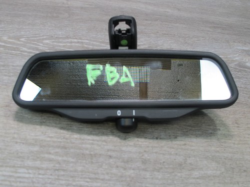 94-95 BMW E34 540i MANUAL DIMMING RADIO INTERIOR REAR VIEW MIRROR OEM - Picture 5 of 12