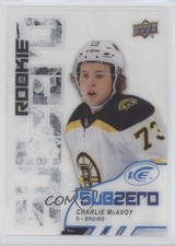 2017-18 Upper Deck Ice Subzero rookie Variations Charlie McAvoy #V2 8tn