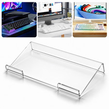 Computer Keyboard Stand Keyboard Riser Acrylic Ergonomic Typing Holder for Desk