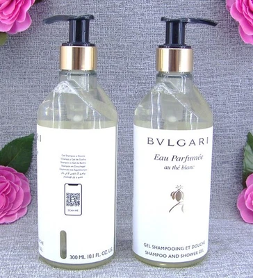 Bvlgari Eau Parfumee Au the Blanc Shampoo & Shower Gel 300 ml 💜 Bulgari Blanc