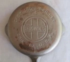 Vintage Griswold No. 3 Cast Iron Skillet Erie Pa. U.S.A. 709 B