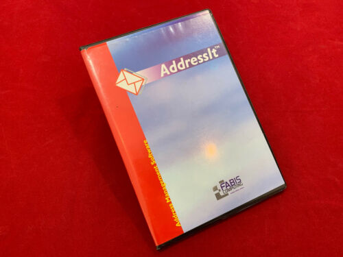 Adress It CD V1.24 Post Code Management Software Inklusive Handbuch für Hut Risc - Picture 1 of 5