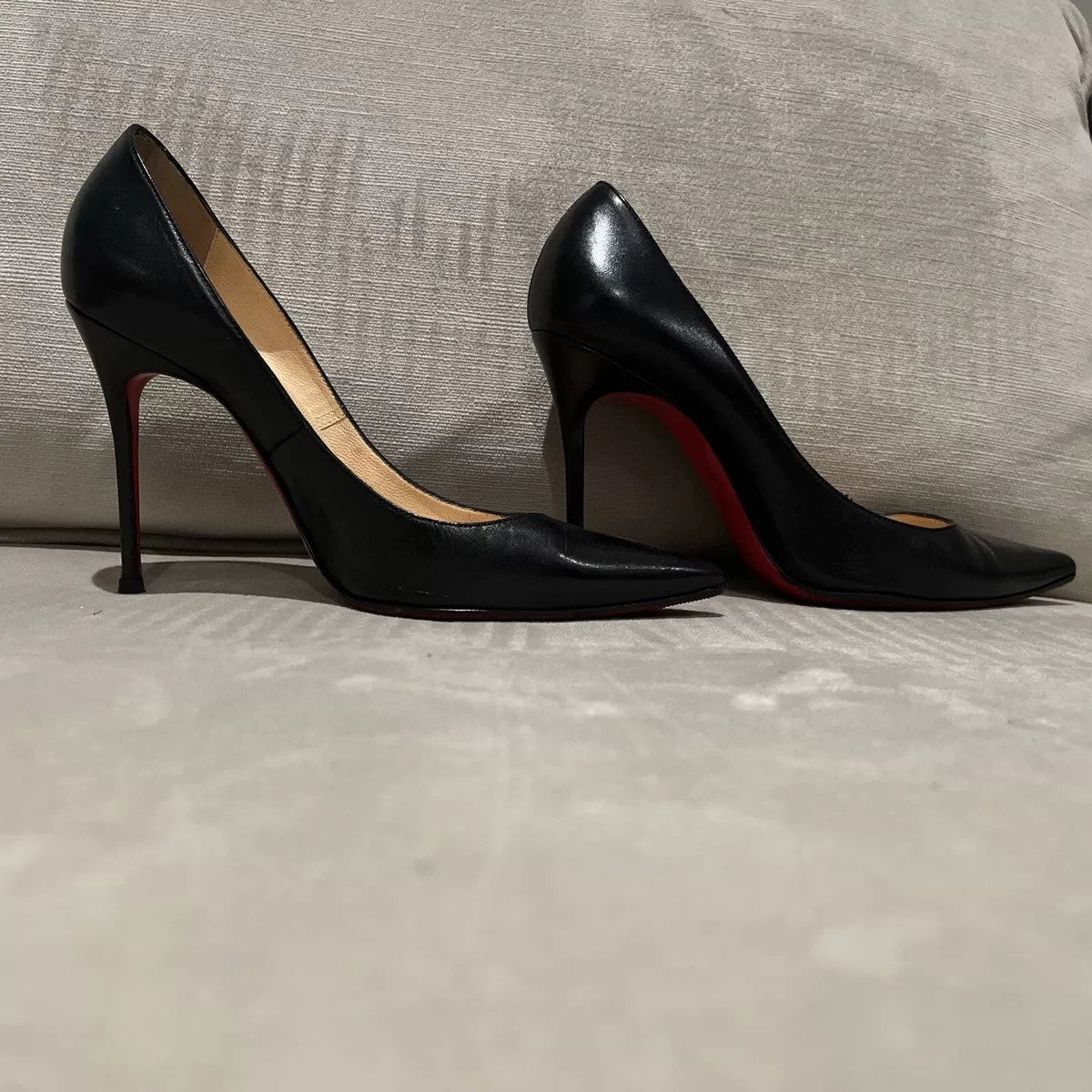 Christian Louboutin Apostrophy Pump - Womens Shoes - Size 38