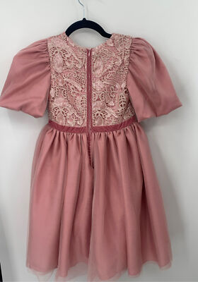 patachou pink dress Patachou-Girls Pink Floral Dress