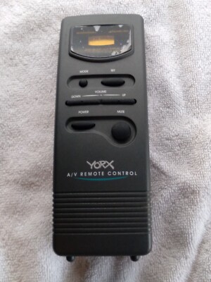 VTG Yorx Av2004 A/V Remote Control Replacement. IR Tested Working