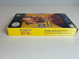Ultimate Basketball NES Game with Box Nintendo