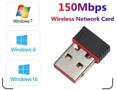 Mini adattatore WiFi USB wireless rete 802.11n/g/b 300n 300 Mbps adapter +driver