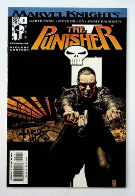 Punisher #5 Vol 4 Signed by Tim Bradstreet Marvel Comics 2001