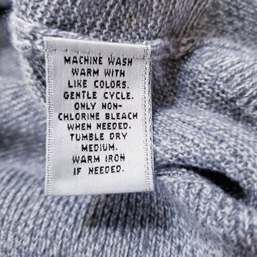 Cypress Links Men's Gray Acrylic Washable Sweater Vest, Size L - Picture 6 of 7