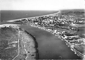 Détails Sur Cpsm 34 Valras Plage Vue Generale Aerienne Sur Le Canal Et La Ville