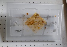 Applique in vetro di Murano cristallo oro 1 luce lampada parete Moderna Classica