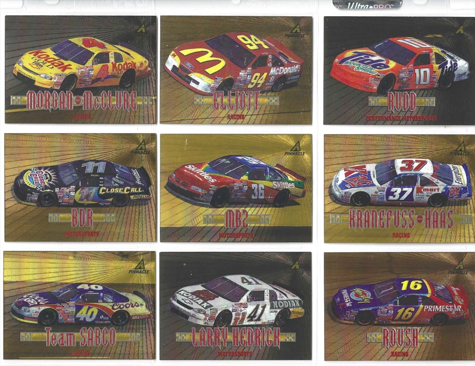 1997 Pinnacle TROPHY COLLECTION PARALLEL #89 Dale Jarrett/Car--ONE CARD ONLY! - Image 2 of 4