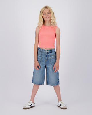 Vingino Jeans Girls Jeans Bermuda Shorts Drew NEU Gr. 170 / 15 Y